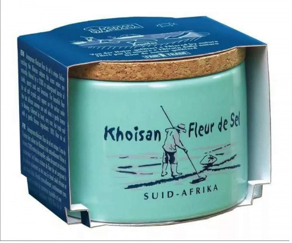 Khoisan fleur de sel, harmonisch mildes Meersalz, 200g